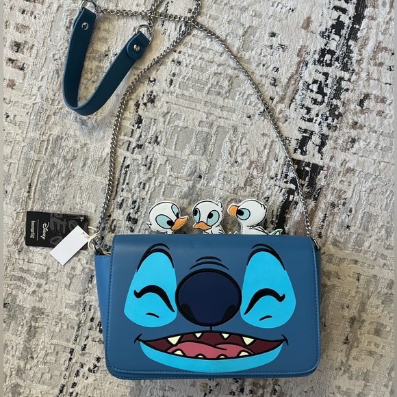 Loungefly Handbags - Loungefly Disney Lilo & Stitch Storytime Ducklings Crossbody Bag